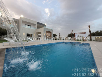 Une splendide villa de luxe avec piscine à vendre